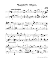Load image into Gallery viewer, "Famous Sonatas" Vol. 2<br>Excerpts for Cello Duet<br>*Digital Download