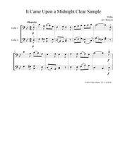 Load image into Gallery viewer, "Traditional Carols"<br>Holiday Music for Cello Duet