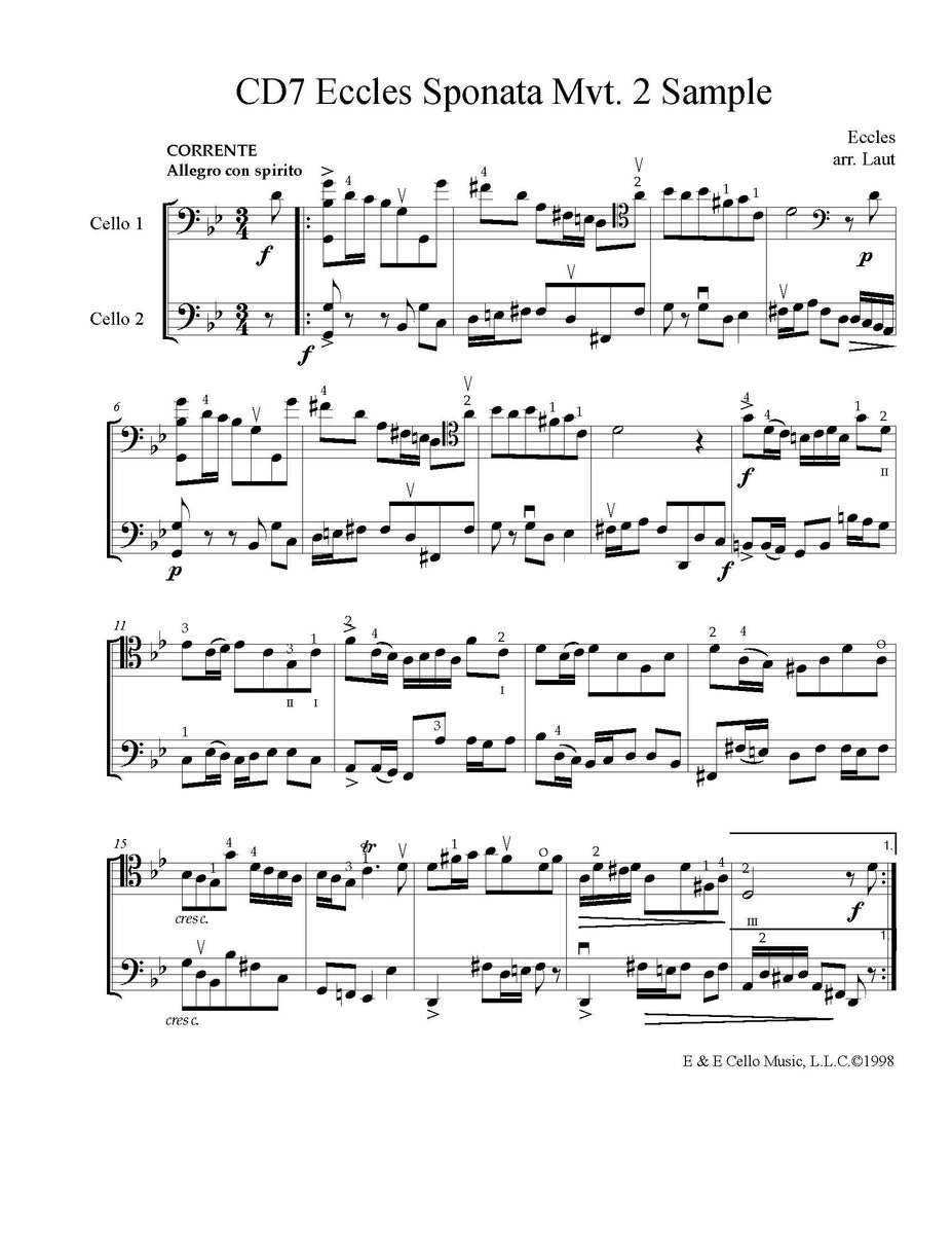 "A to Zipoli" Vol. 7Progressive Solos withTeacher E & E