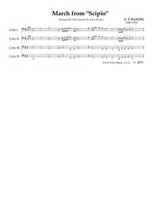 Load image into Gallery viewer, "Majestic Marches"<br>Music for 4 Cellos:<br>Beginner Series