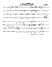 Load image into Gallery viewer, "Majestic Marches"<br>Music for 4 Cellos:<br>Beginner Series
