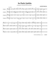 Load image into Gallery viewer, &quot;Christmas Carols&quot; Vol. 1&lt;br&gt;Music for 4 Cellos:&lt;br&gt;Beginner Series
