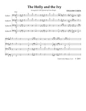 Load image into Gallery viewer, "Christmas Carols" Vol. 1<br>Music for 4 Cellos:<br>Beginner Series