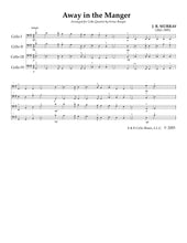Load image into Gallery viewer, "Christmas Carols" Vol. 1<br>Music for 4 Cellos:<br>Beginner Series