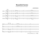 Load image into Gallery viewer, "Christmas Carols" Vol. 2<br>Music for 4 Cellos:<br>Beginner Series