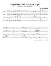 Load image into Gallery viewer, "Christmas Carols" Vol. 2<br>Music for 4 Cellos:<br>Beginner Series