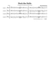 Load image into Gallery viewer, "Christmas Carols" Vol. 2<br>Music for 4 Cellos:<br>Beginner Series