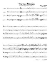 Load image into Gallery viewer, "Joplin Rags"<br>Music for 4 Cellos:<br>Intermediate Series