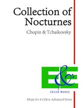 Load image into Gallery viewer, "Collection of Nocturnes"<br>Music for 4 Cellos:<br>Intermediate/Advanced Series