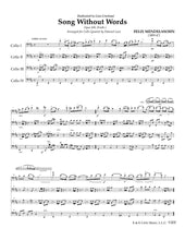 Load image into Gallery viewer, "Collection of Songs"<br>Music for 4 Cellos:<br>Intermediate/Advanced Series<br>*Digital Download
