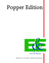 Load image into Gallery viewer, "Popper Edition"<br>Music for 4 Cellos:<br>Advanced Edition