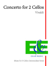 Load image into Gallery viewer, Vivaldi "Concerto for 2 Cellos"<br>Music for 5 Cellos<br>Intermediate Series<br>*Digital Download
