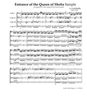 Load image into Gallery viewer, "Cello Chops!"<br>Handel, Wagner & Laut<br>Music for 4 Cellos:<br> Intermediate & Advanced Series<br>*Digital Download