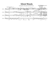 Load image into Gallery viewer, Dvorak "Silent Woods"<br>Music for 4 Cellos:<br>Advanced Series<br>*Digital Download