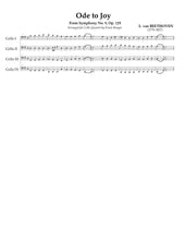 Load image into Gallery viewer, "Basic Beginners"<br>Music for 4 Cellos:<br>Beginner Series