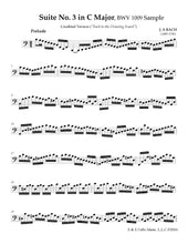 Load image into Gallery viewer, "Bach to the Drawing Board"<br>Suite Number 3:<br>Unedited Bach Solo Suites