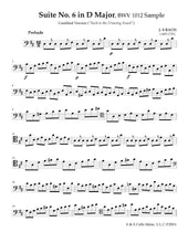 Load image into Gallery viewer, "Bach to the Drawing Board"<br>Suite Number 6:<br>Unedited Bach Solo Suites