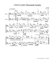 Load image into Gallery viewer, &quot;Famous Sonatas&quot; Vol. 1&lt;br&gt; Excerpts for Cello Duet&lt;br&gt;*Digital Download

