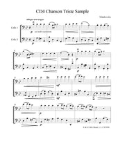 Load image into Gallery viewer, Tchaikovsky &quot;Chanson Triste&quot;&lt;br&gt; for Intermediate Solo Cello
