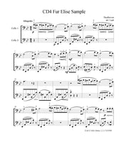 Load image into Gallery viewer, Beethoven &quot;Fur Elise&quot;&lt;br&gt; for Intermediate Solo Cello
