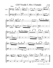Load image into Gallery viewer, &quot;Famous Sonatas&quot; Vol. 2&lt;br&gt;Excerpts for Cello Duet&lt;br&gt;*Digital Download
