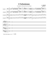 Load image into Gallery viewer, &quot;Majestic Marches&quot;&lt;br&gt;Music for 4 Cellos:&lt;br&gt;Beginner Series
