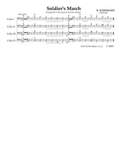 Load image into Gallery viewer, &quot;Majestic Marches&quot;&lt;br&gt;Music for 4 Cellos:&lt;br&gt;Beginner Series

