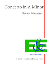 Load image into Gallery viewer, Schumann &quot;Cello Concerto&quot;&lt;br&gt;Music for 4 Cellos:&lt;br&gt;Advanced Series&lt;br&gt;*Digital Download
