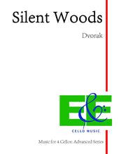 Load image into Gallery viewer, Dvorak &quot;Silent Woods&quot;&lt;br&gt;Music for 4 Cellos:&lt;br&gt;Advanced Series&lt;br&gt;*Digital Download
